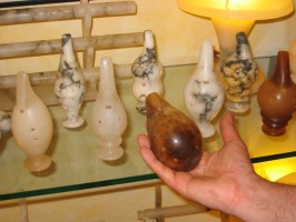 Ocarine nel negozio Opus Artis di Giorgio Pecchioni